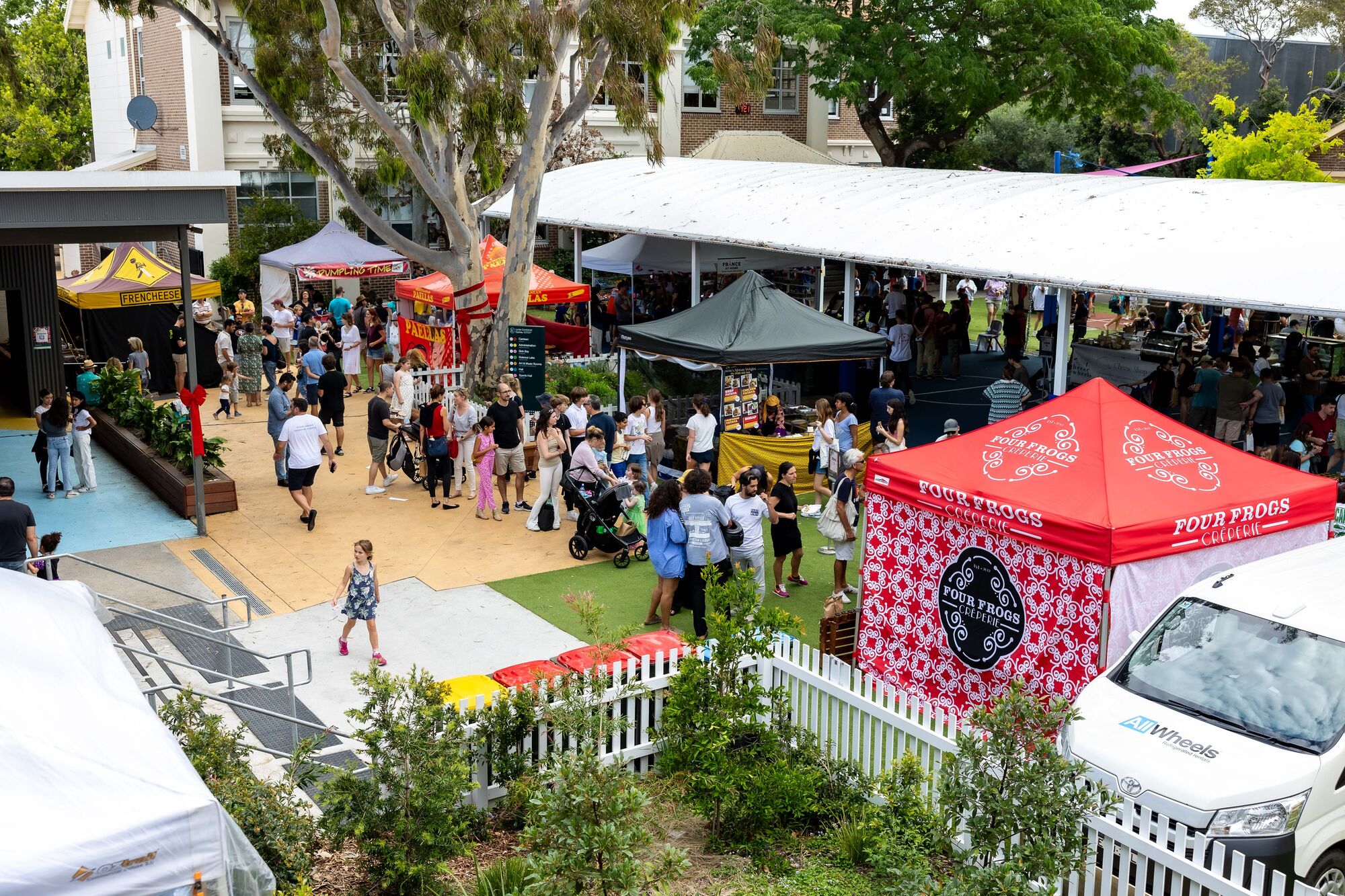 The Lycee Condorcet Christmas Market