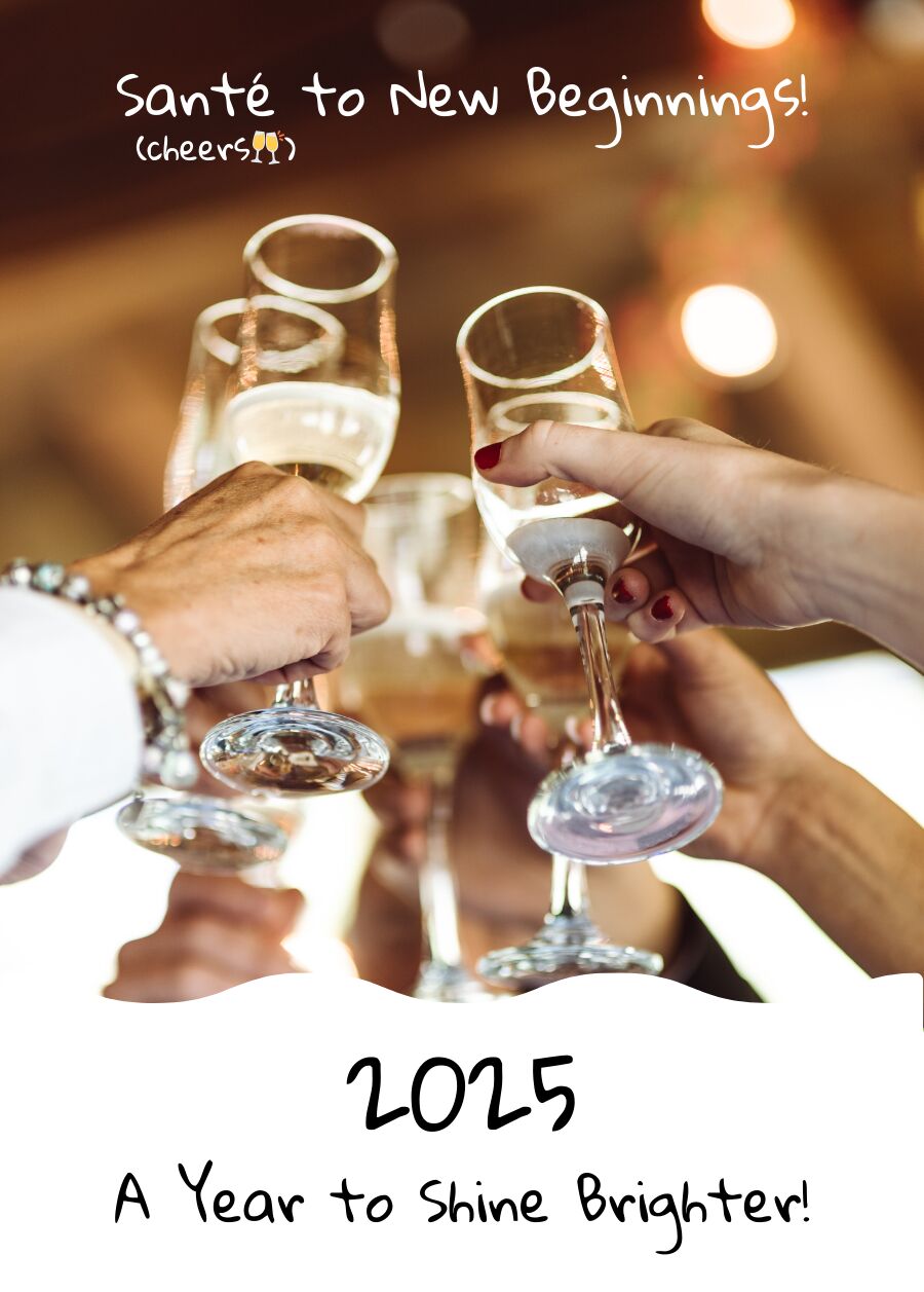 Santé to New Beginnings!